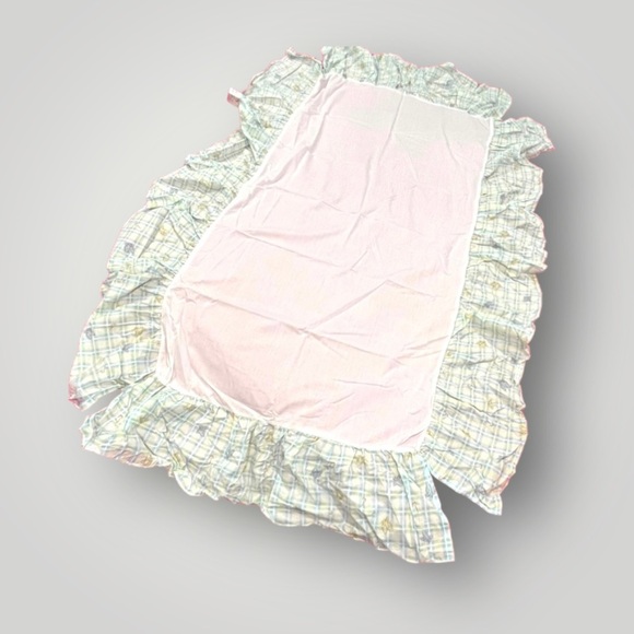 Disney Winnie The Pooh Crib Dust Ruffle Vintage - Picture 10 of 10